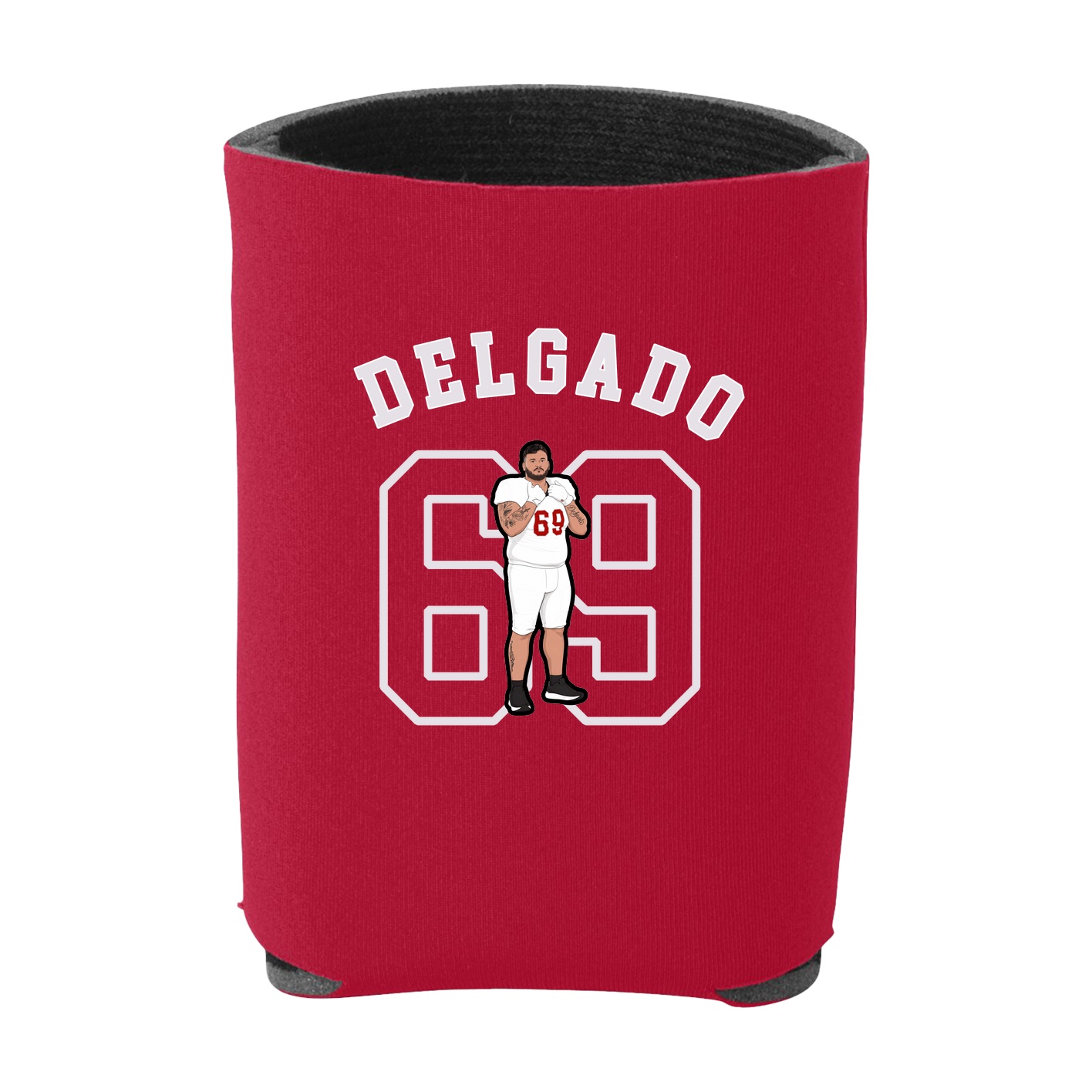 Can Holder — Shirsey Arch in Red