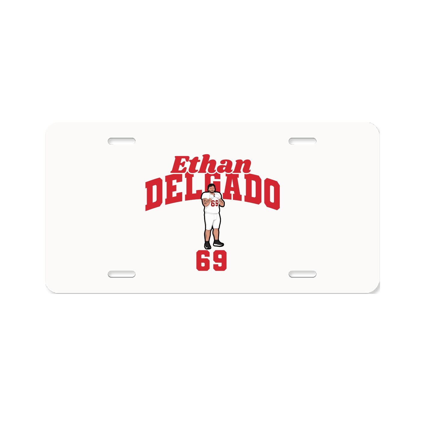 License Plate — Signature Arch in Classic