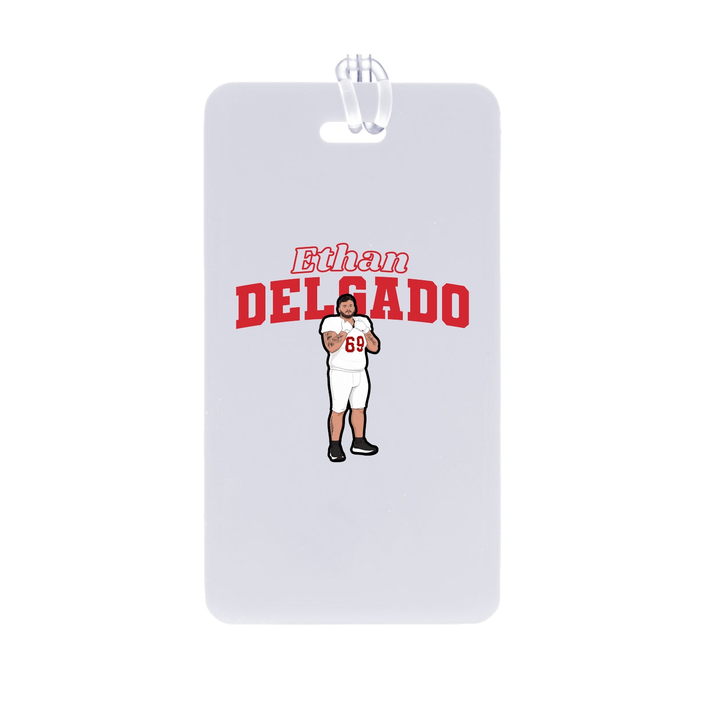 Bag Tag — Name Arch in Classic