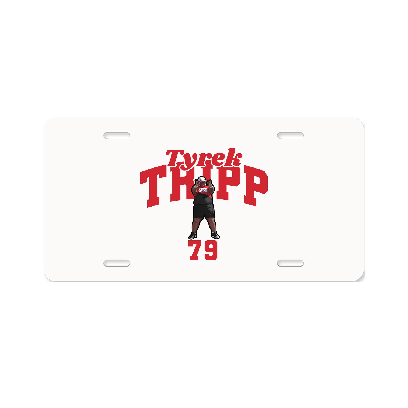 License Plate — Signature Arch in Classic