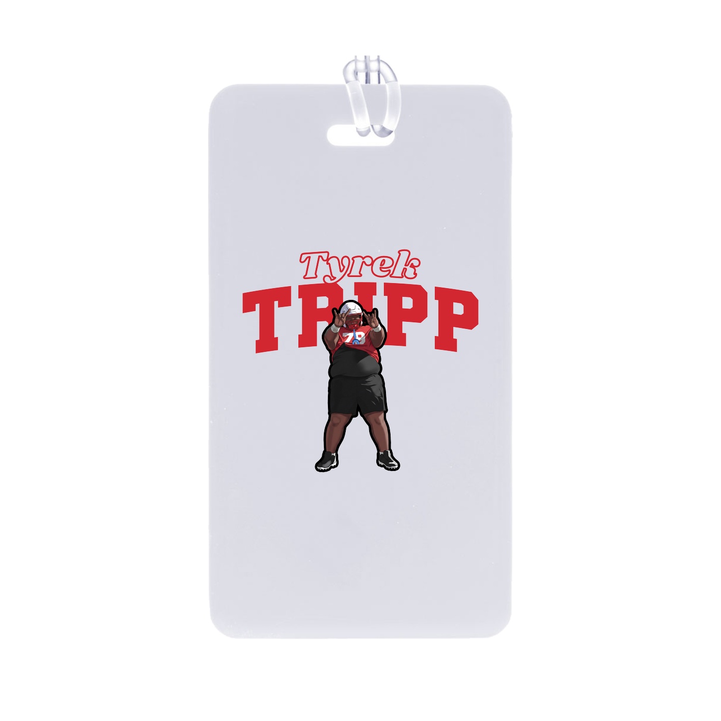 Bag Tag — Name Arch in Classic