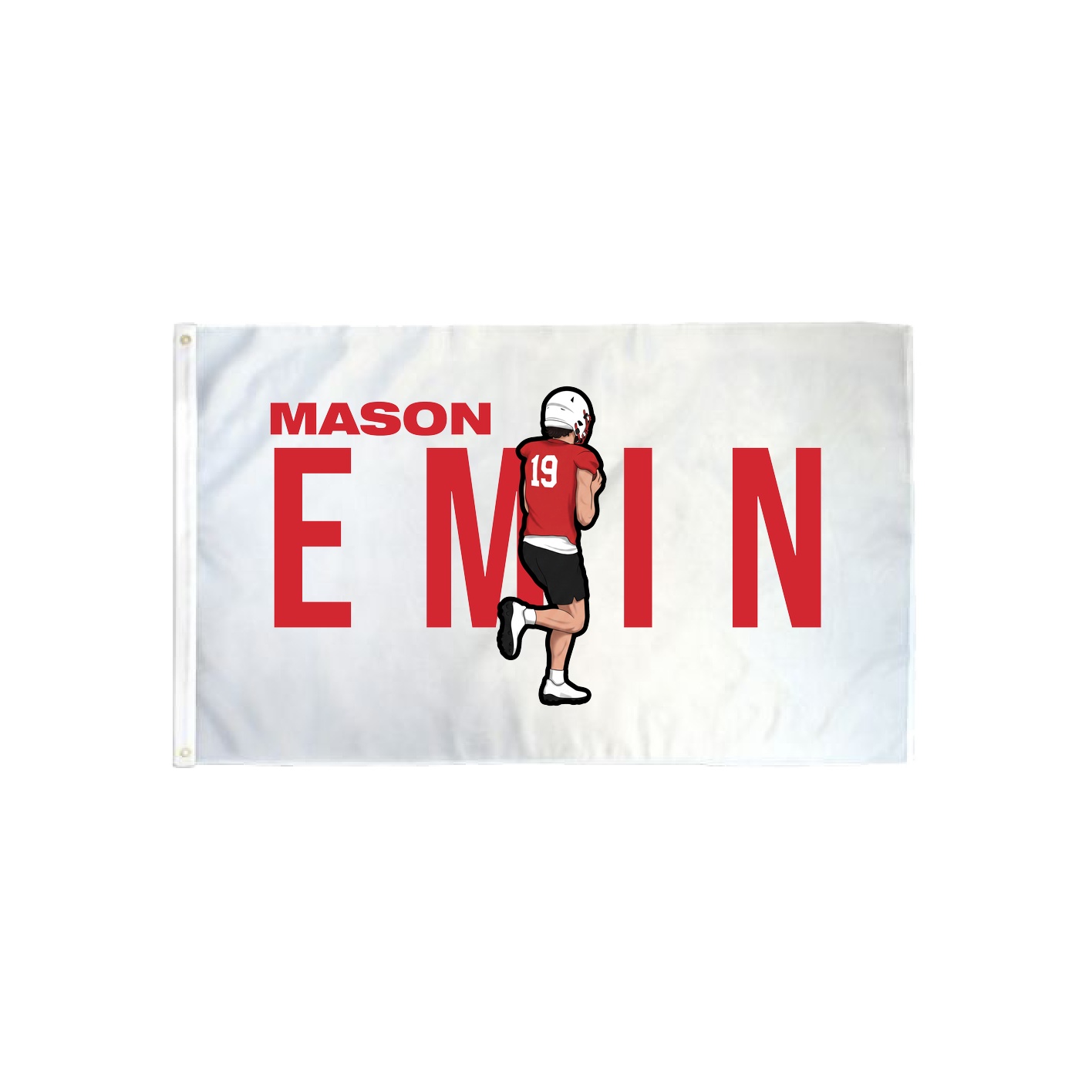 3x5 Flag — Player Name in Classic