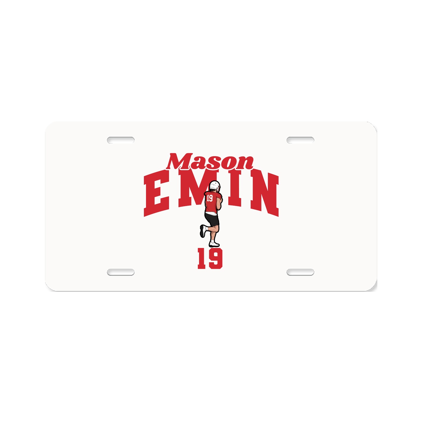 License Plate — Signature Arch in Classic