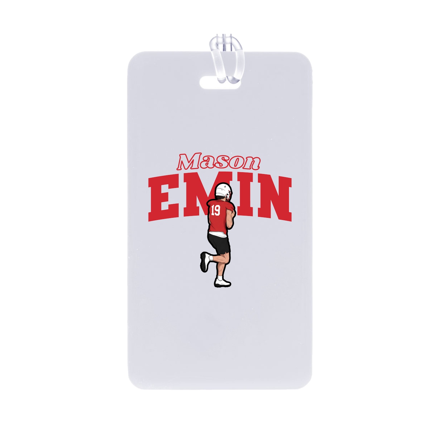 Bag Tag — Name Arch in Classic
