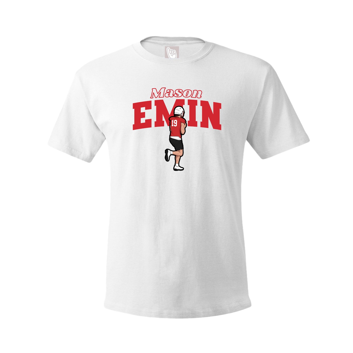 Tee — Name Arch in White