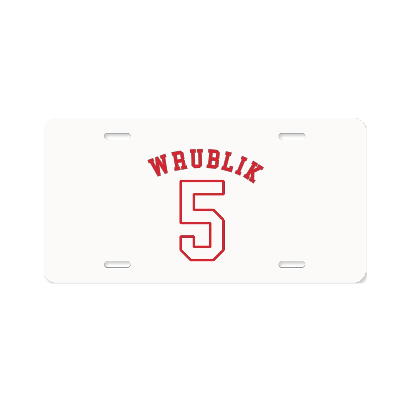 License Plate — Shirsey Arch in Classic