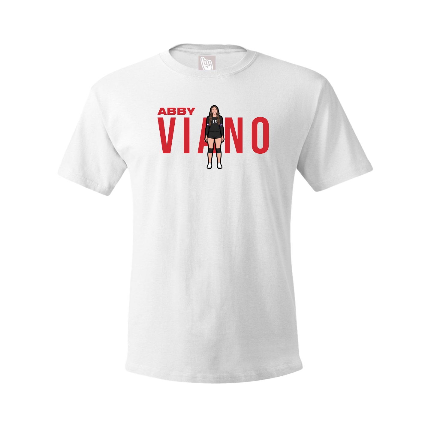 Tee — Player Name in White