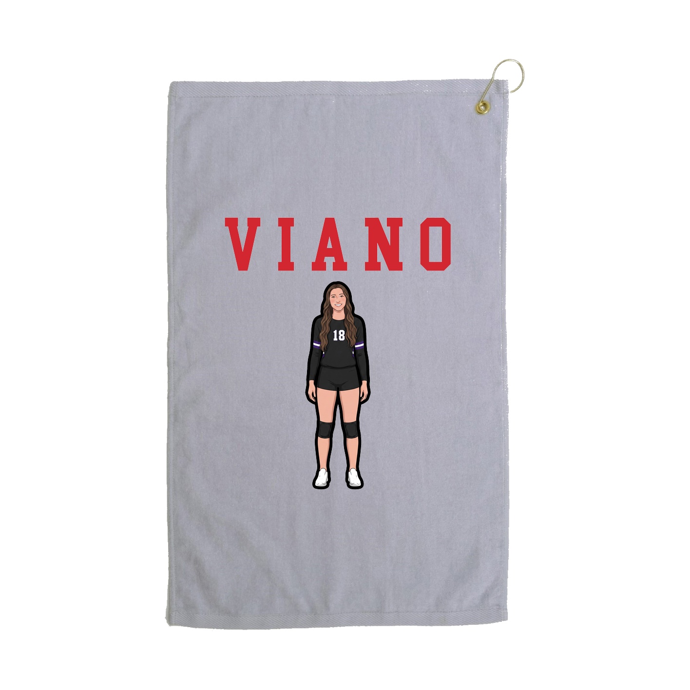 Golf Towel — Shirsey in Grey