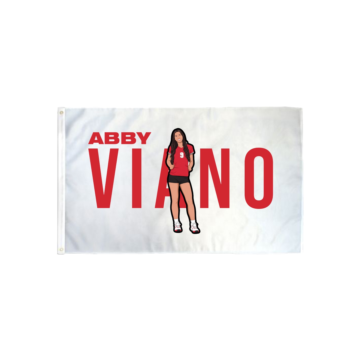 3x5 Flag — Player Name in Classic