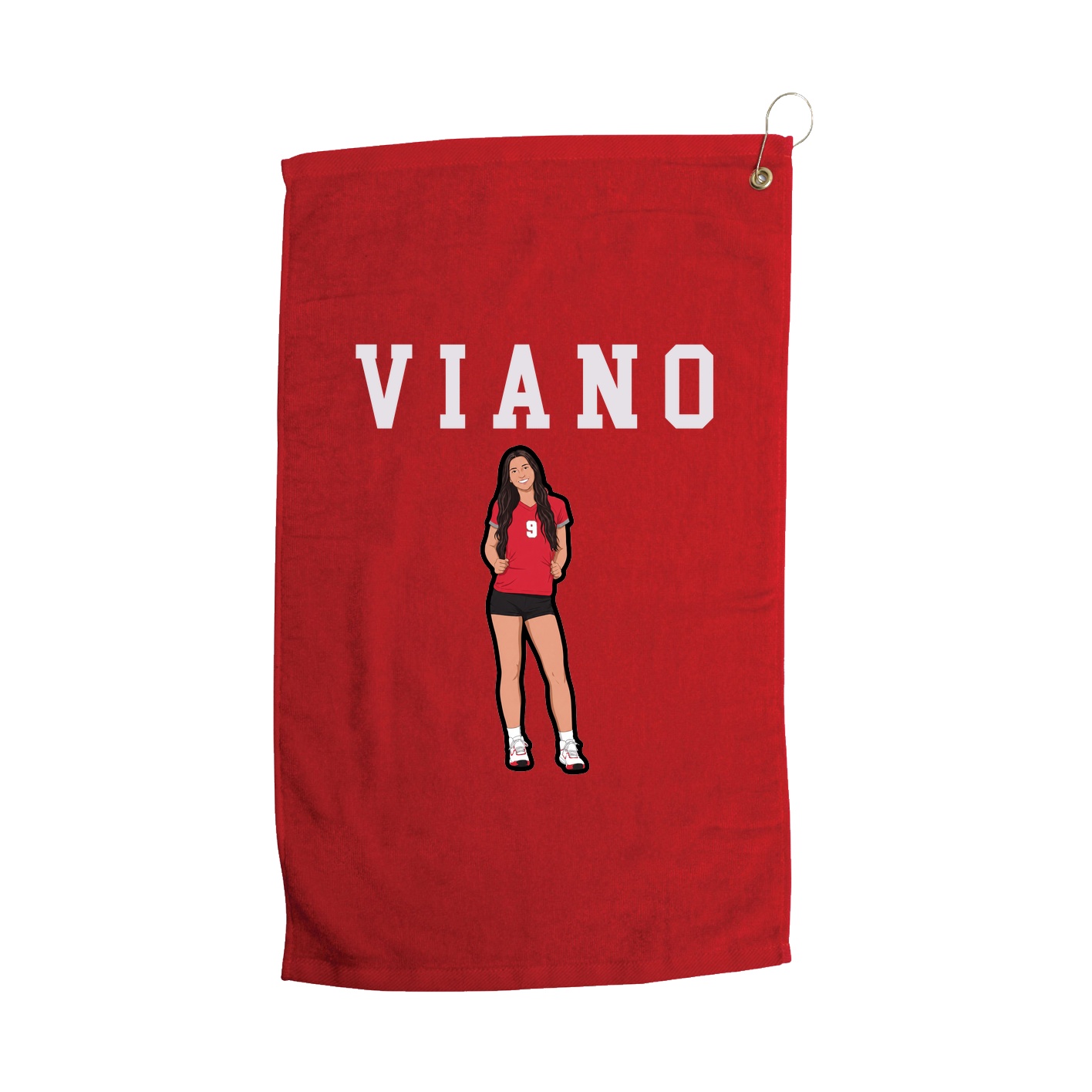 Golf Towel — Shirsey in Red