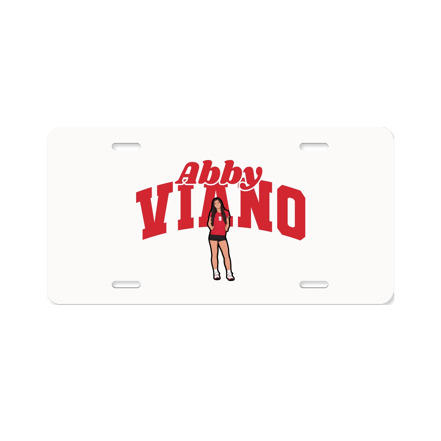 License Plate — Signature Arch in Classic