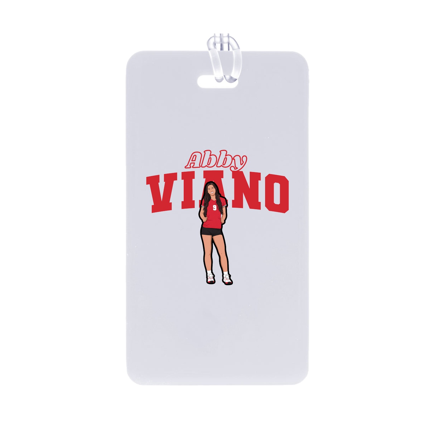 Bag Tag — Name Arch in Classic