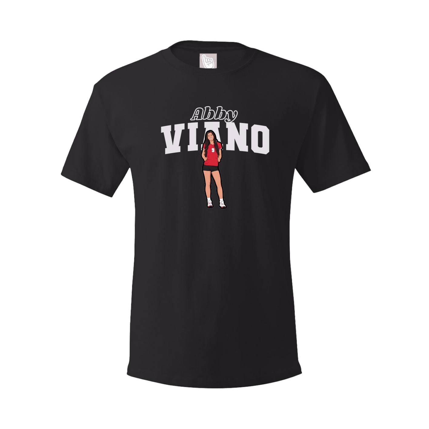 Tee — Name Arch in Black