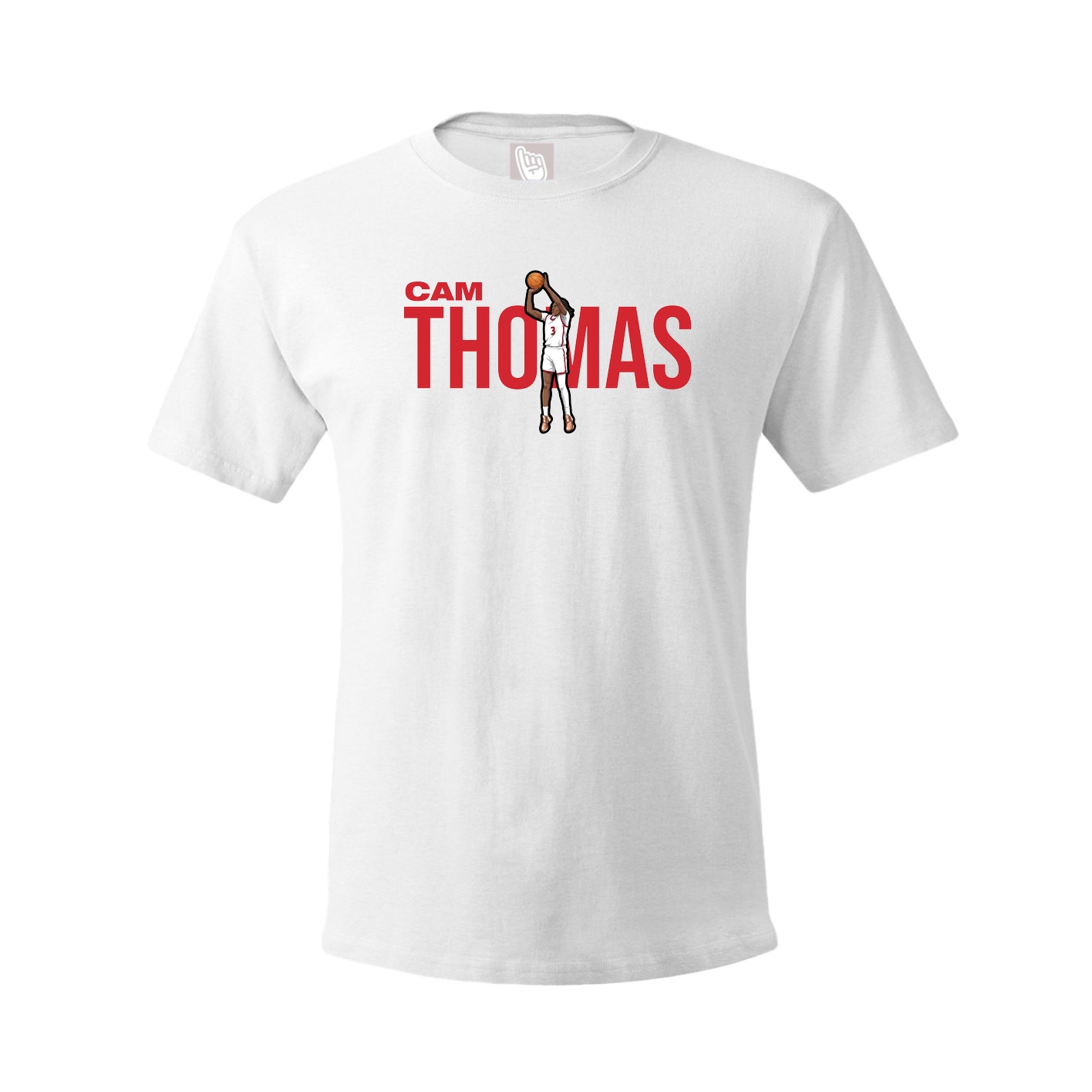 Youth Tee — Player Name in White