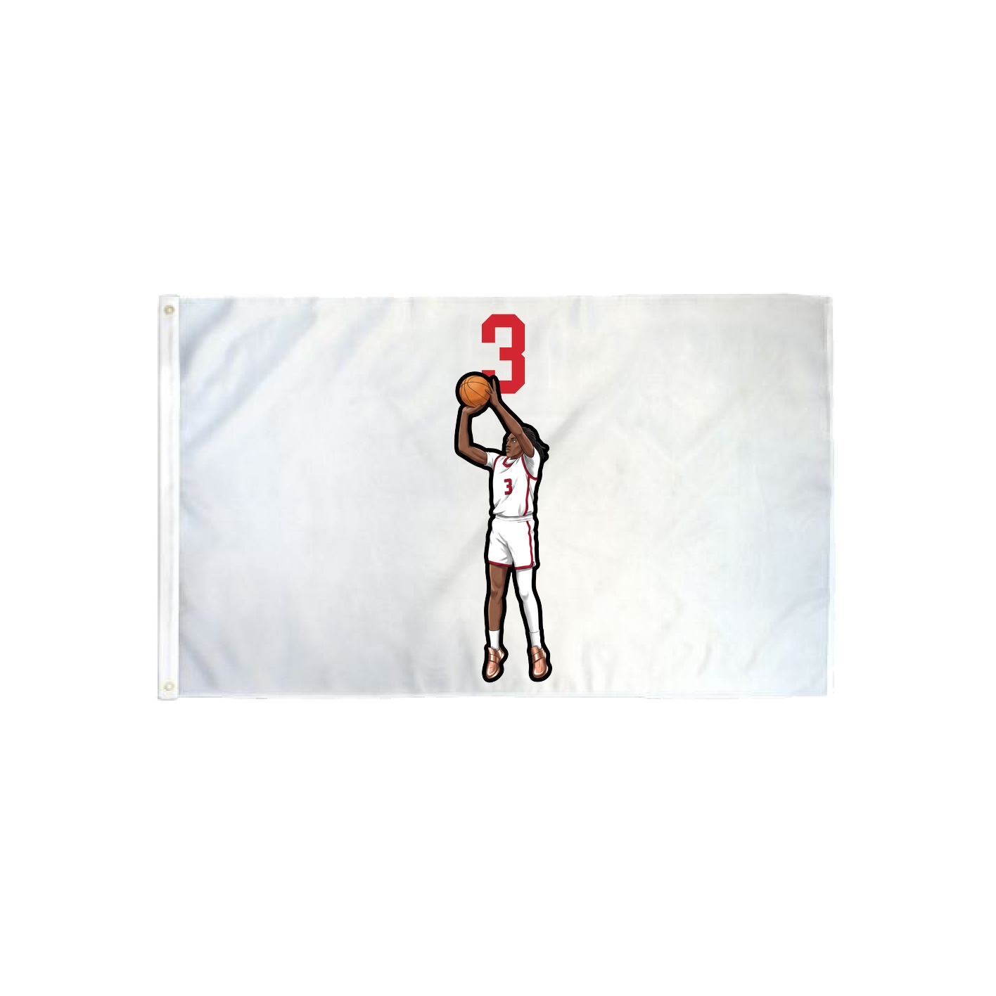 3x5 Flag — Number Top in Classic