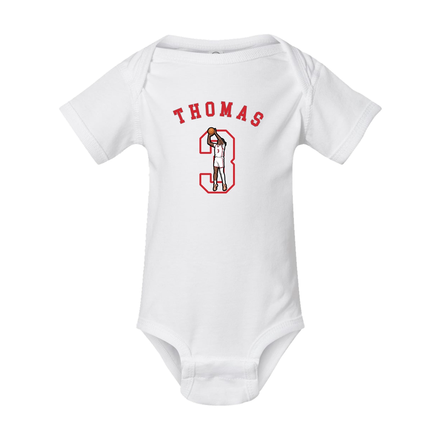 Baby Onesie — Shirsey Arch in White
