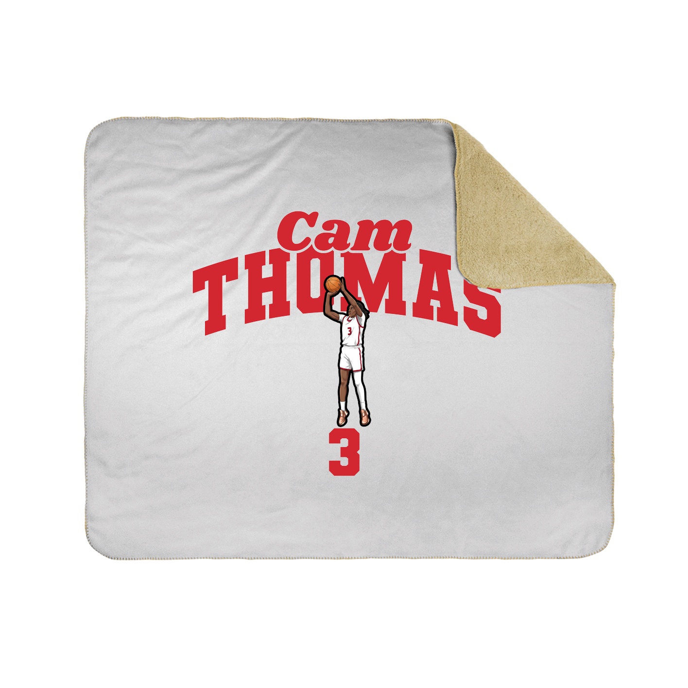 Throw Blanket — Signature Arch in White