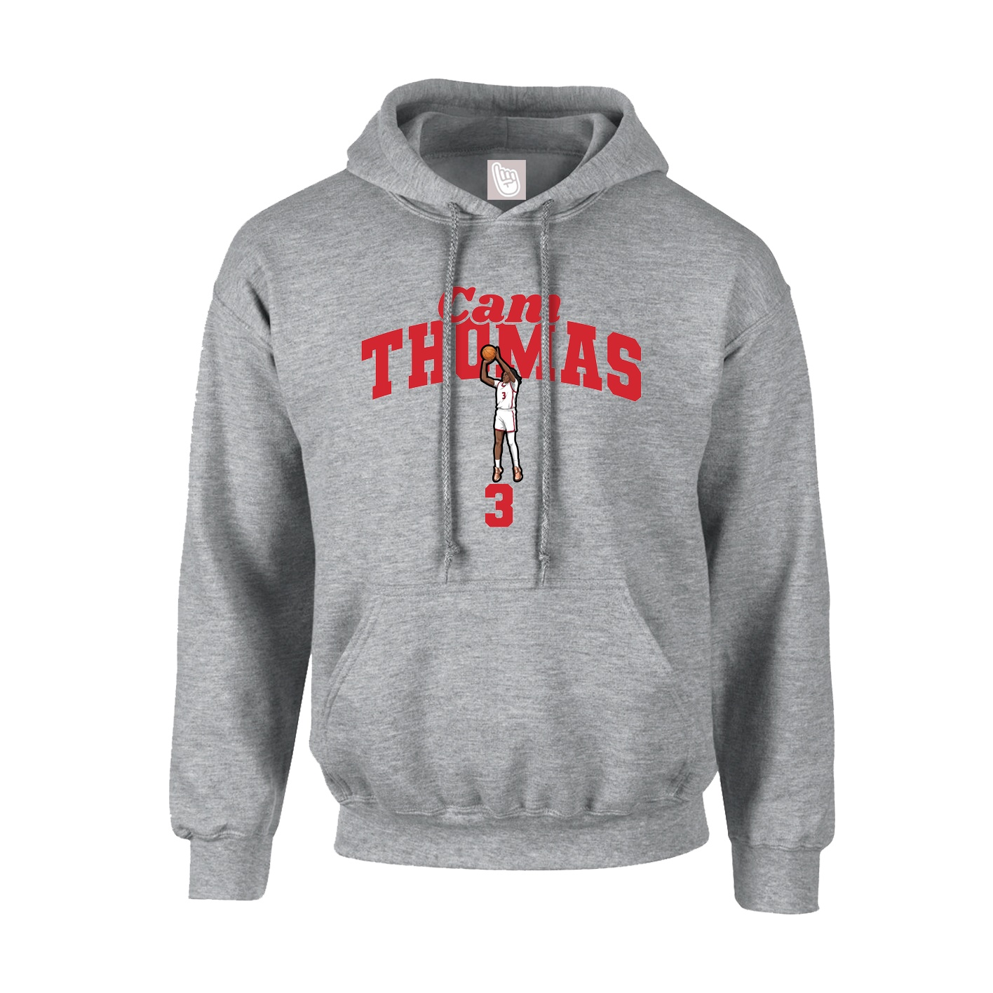 Hoodie — Signature Arch in Grey