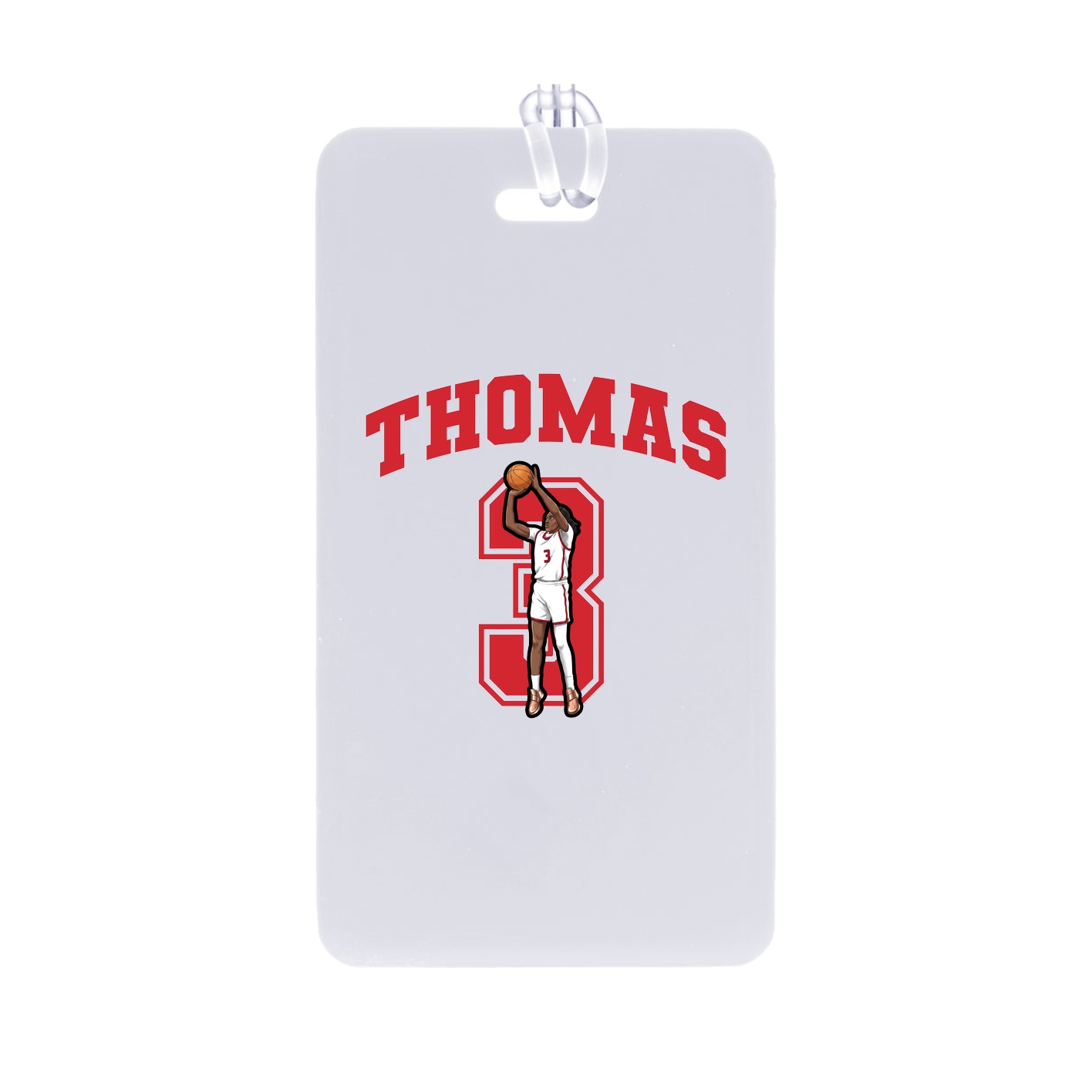 Bag Tag — Number in Classic