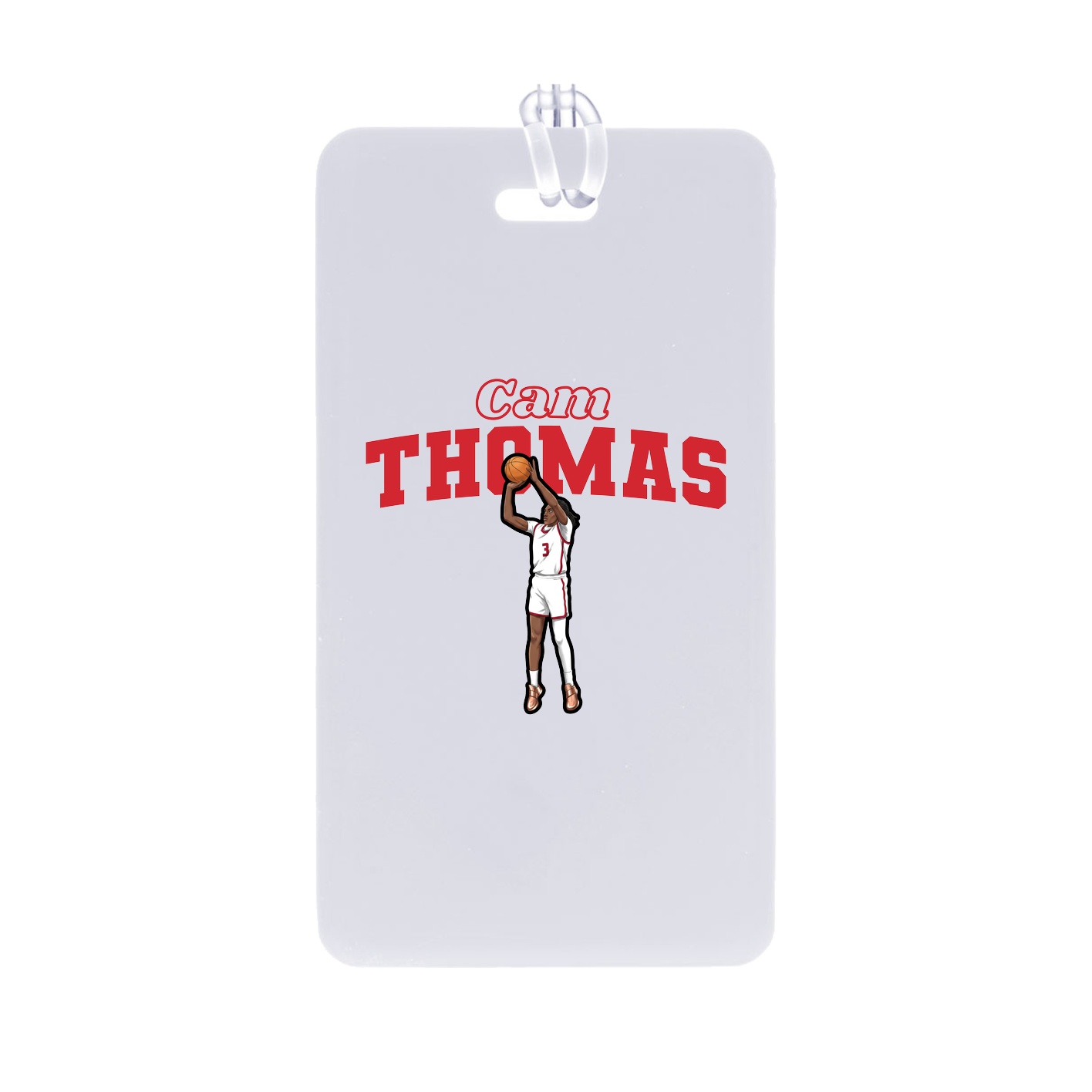 Bag Tag — Name Arch in Classic