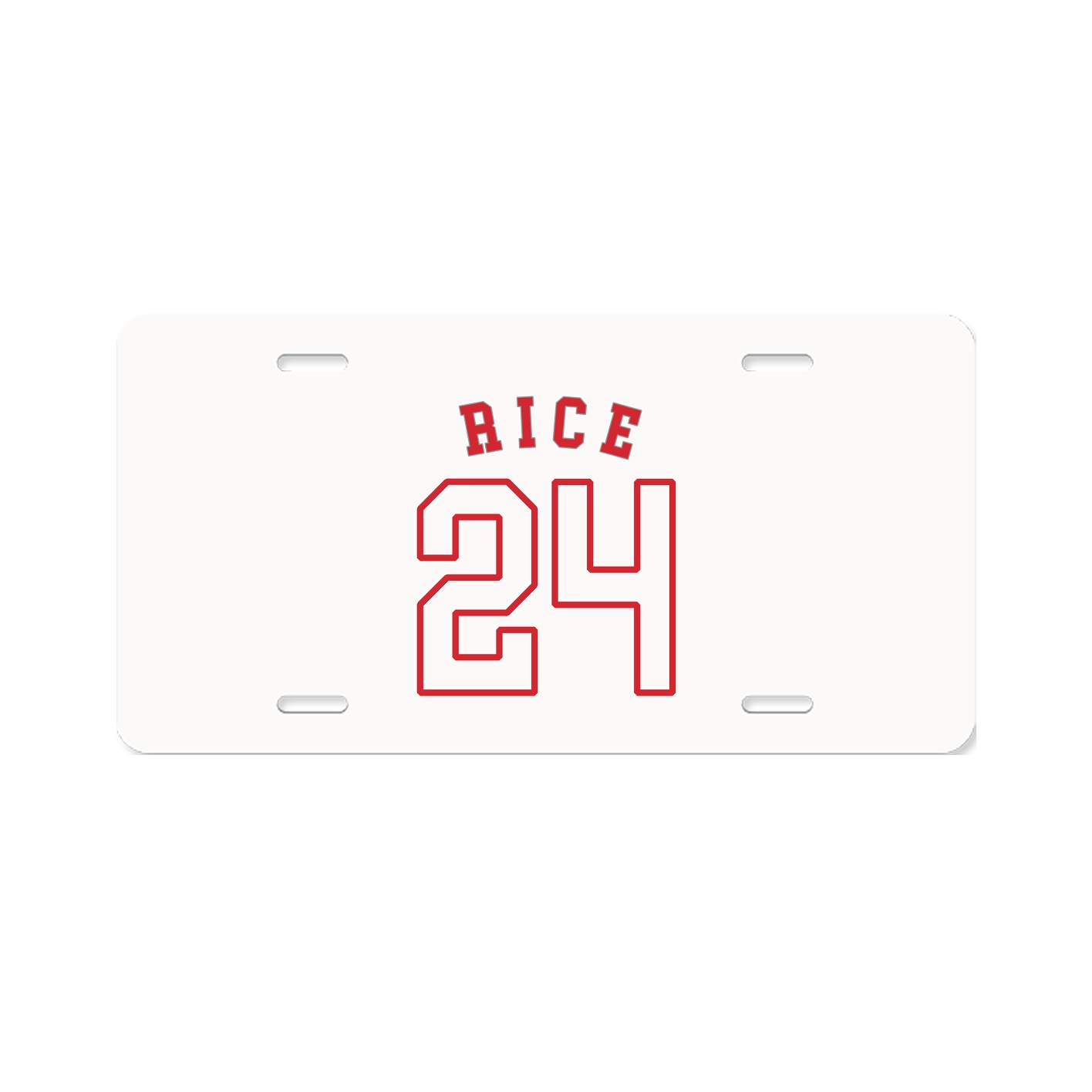 License Plate — Shirsey Arch in Classic