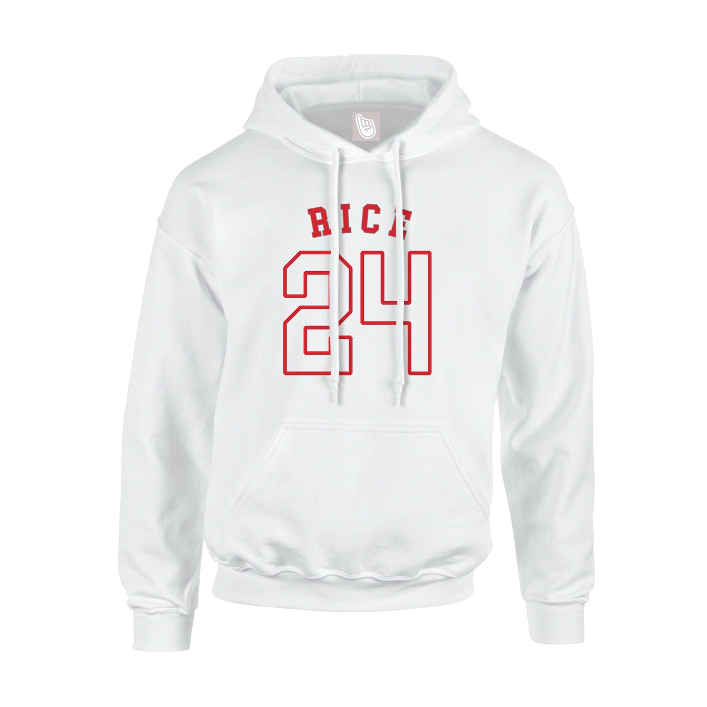 Hoodie — Shirsey Arch in White