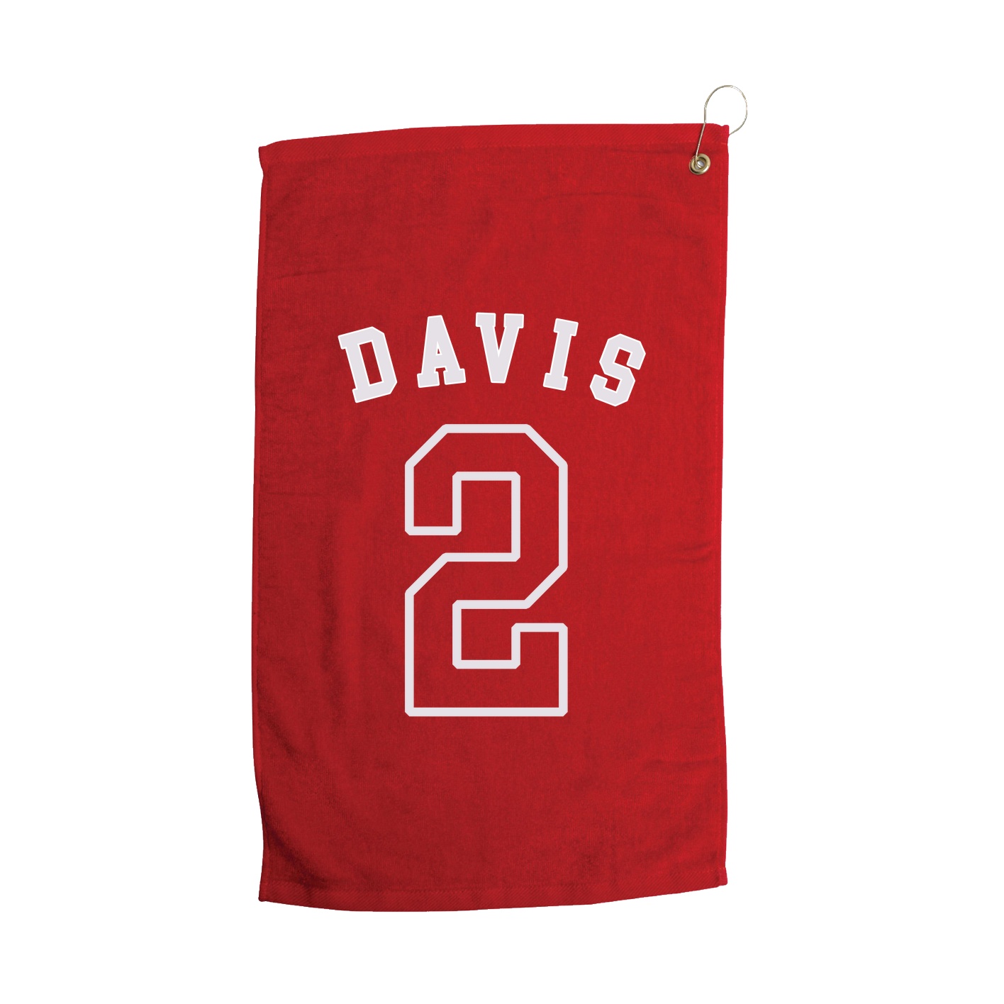 Golf Towel — Shirsey Arch in Red