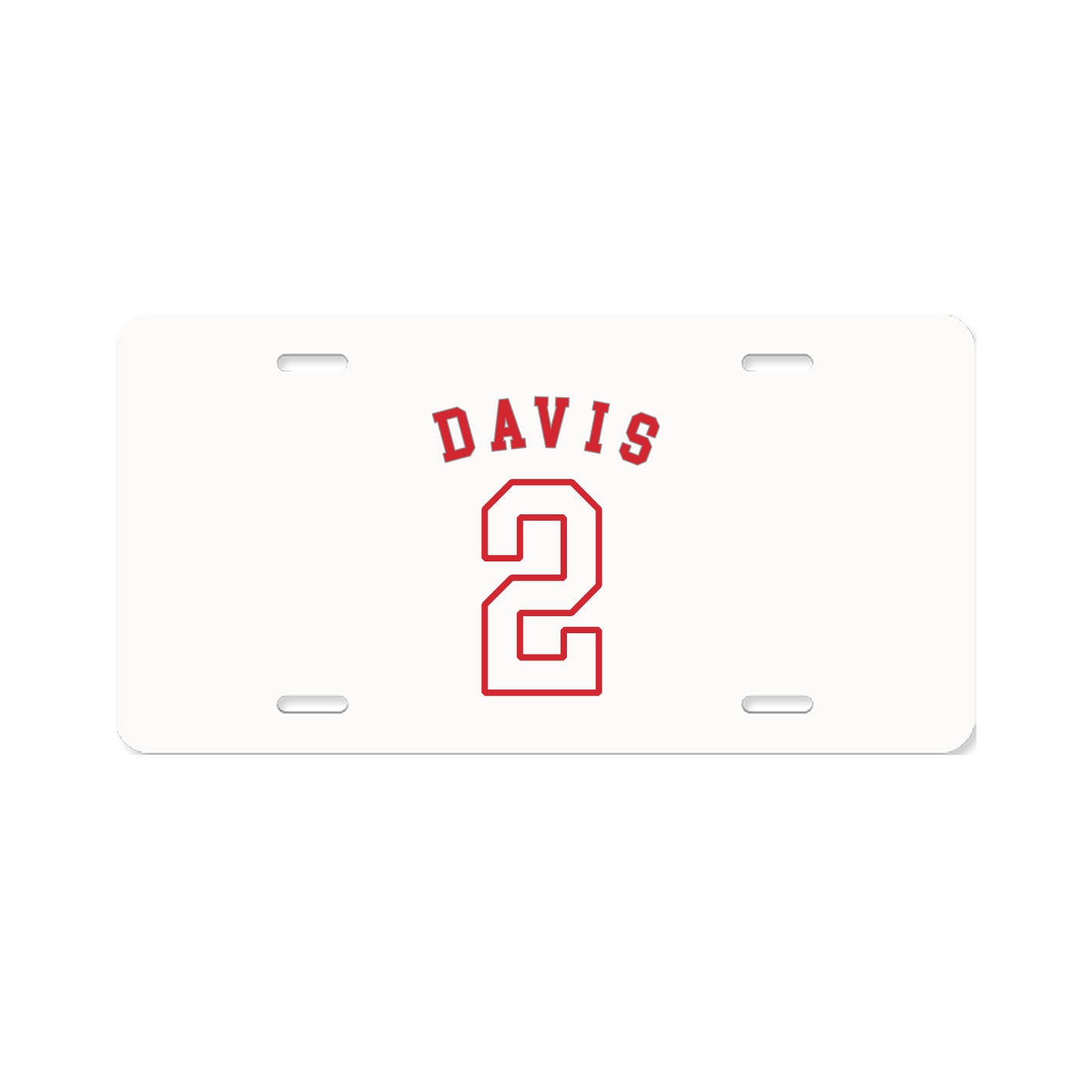 License Plate — Shirsey Arch in Classic