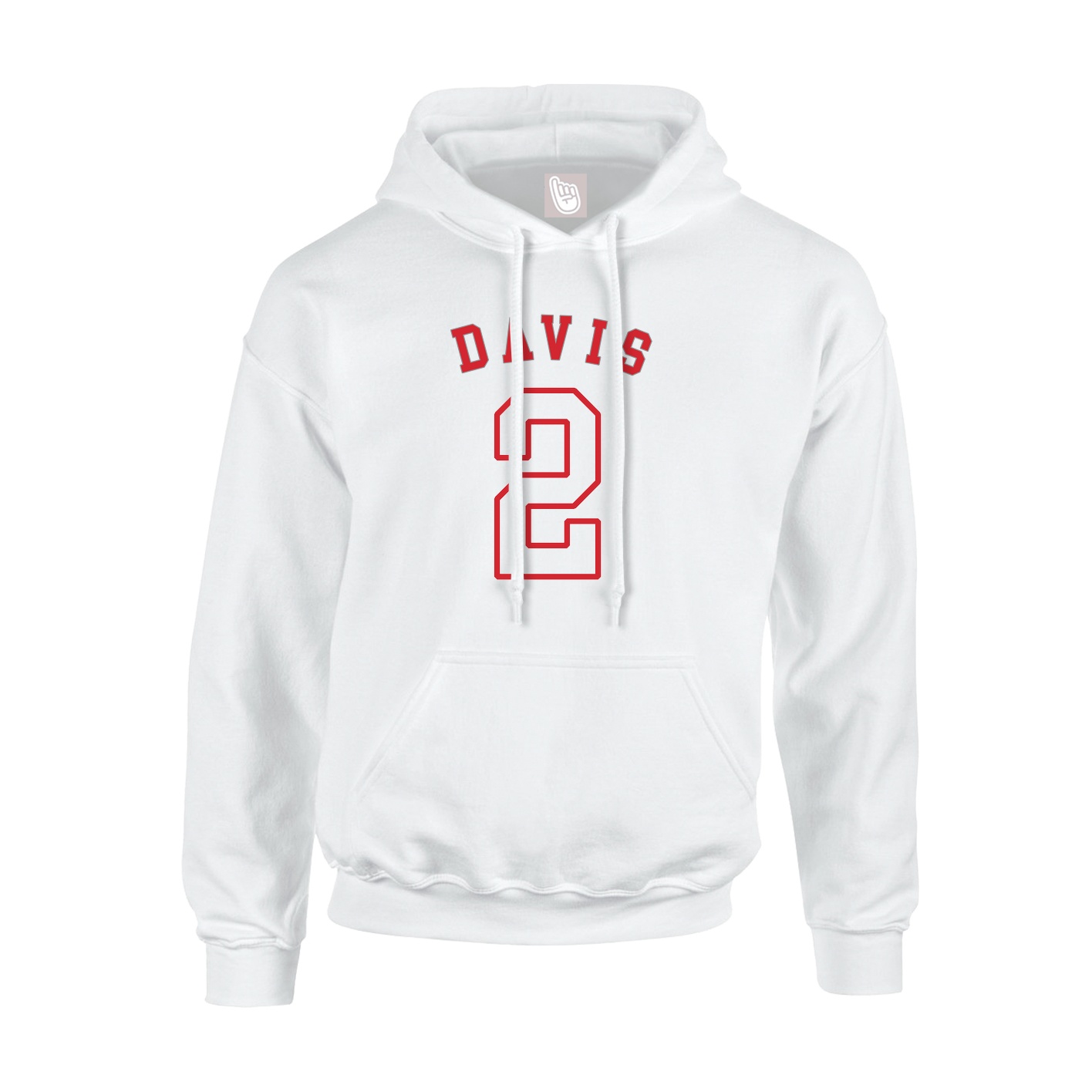 Hoodie — Shirsey Arch in White