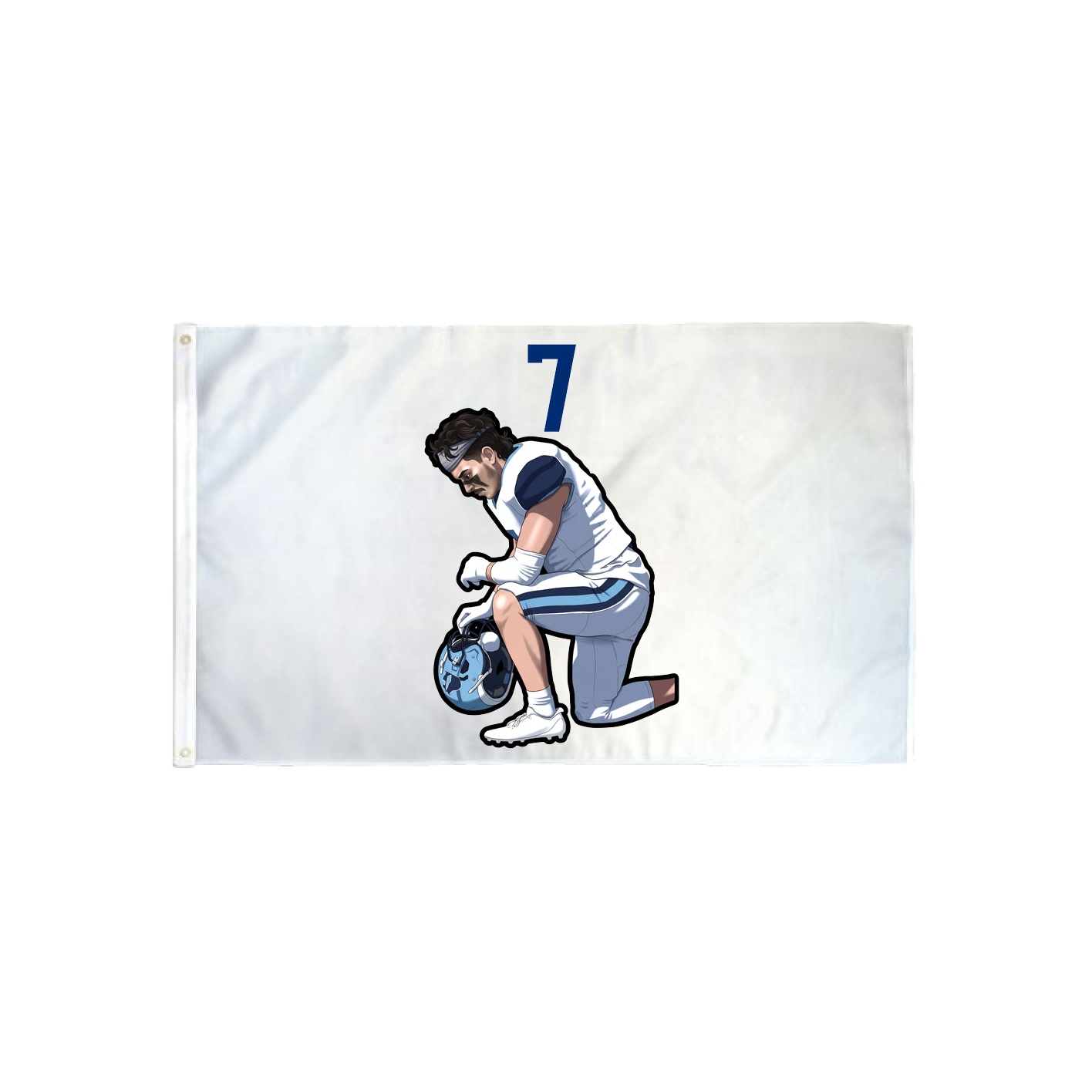 3x5 Flag — Number Top in Classic