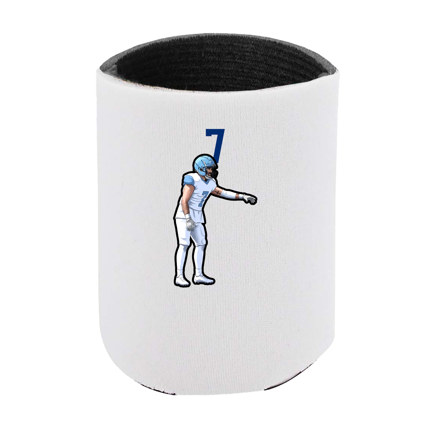 Can Holder — Number Top in White