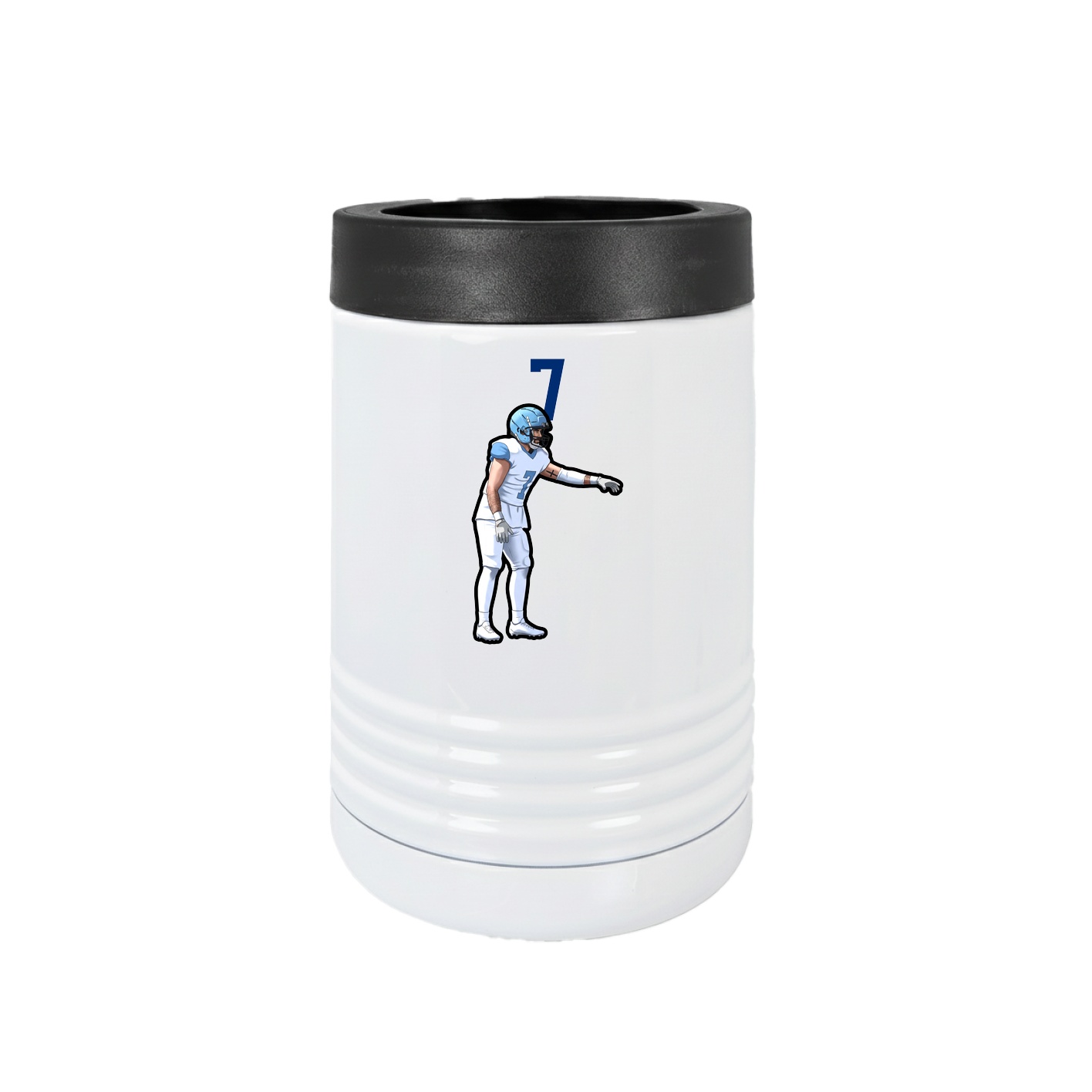 Beverage Holder — Number Top in White