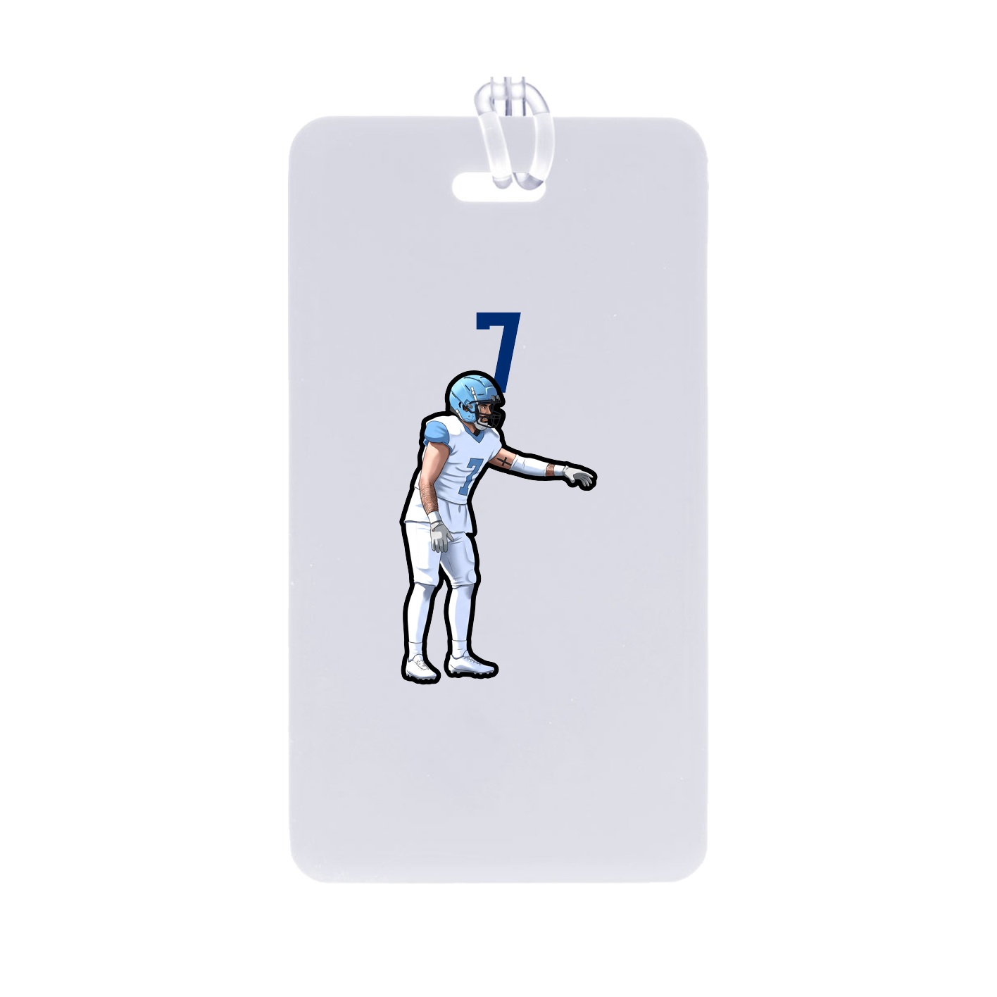 Bag Tag — Number Top in Classic