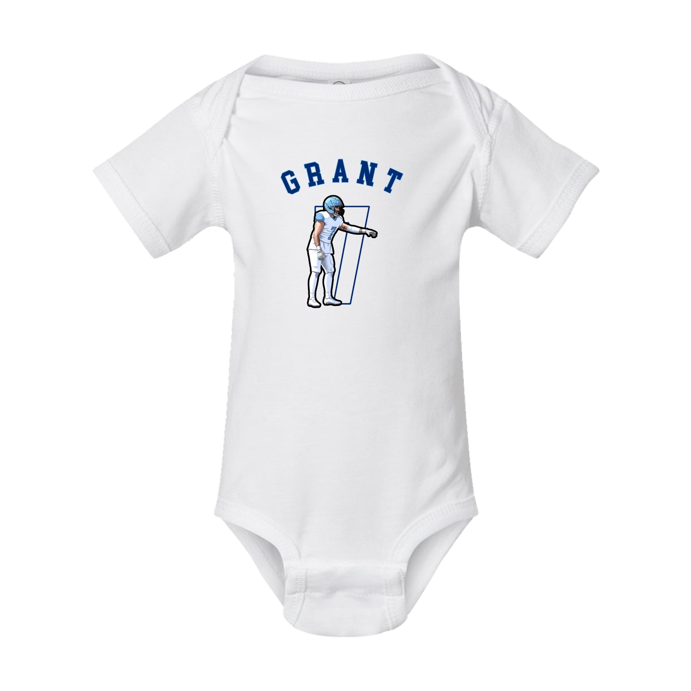 Baby Onesie — Shirsey Arch in White