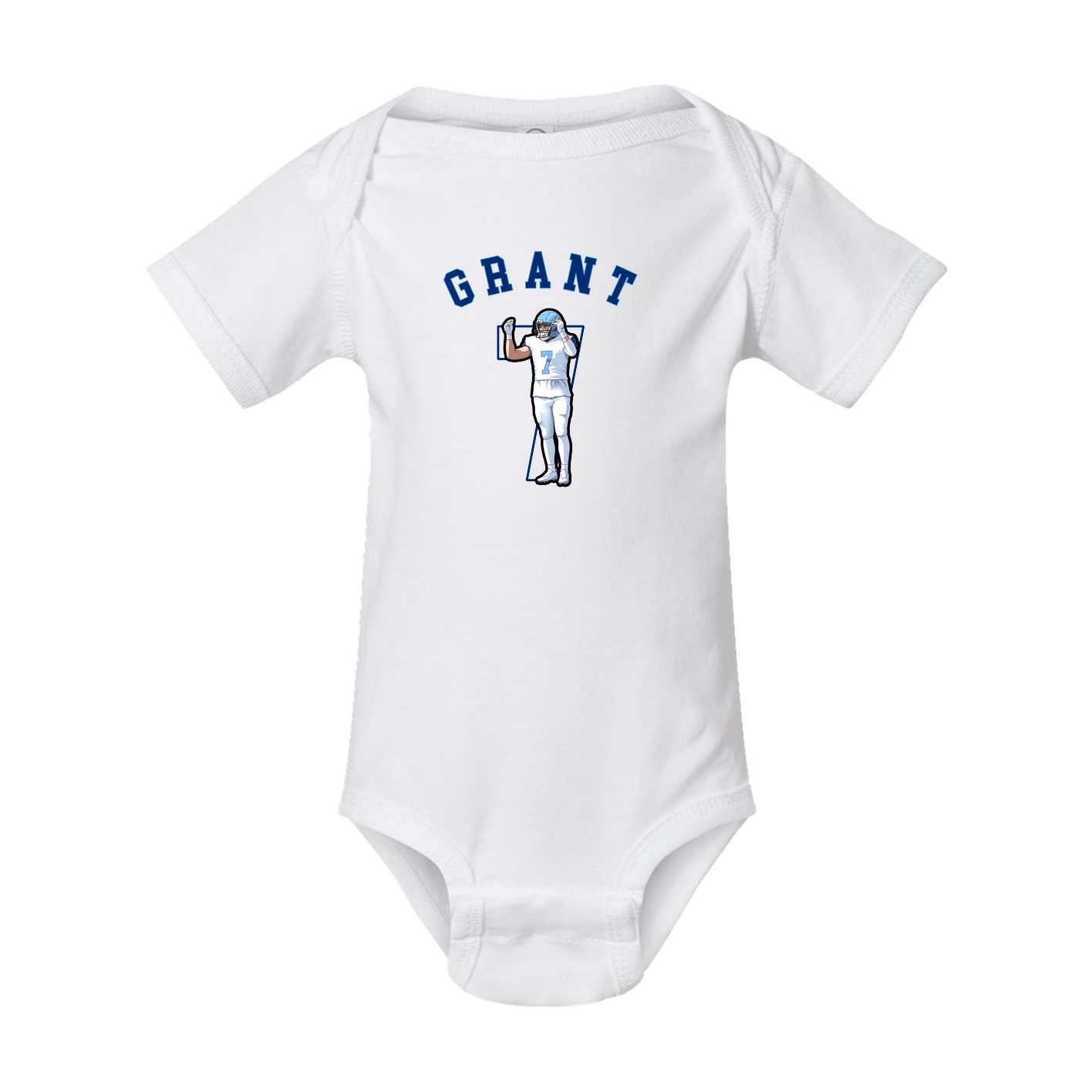 Baby Onesie — Shirsey Arch in White