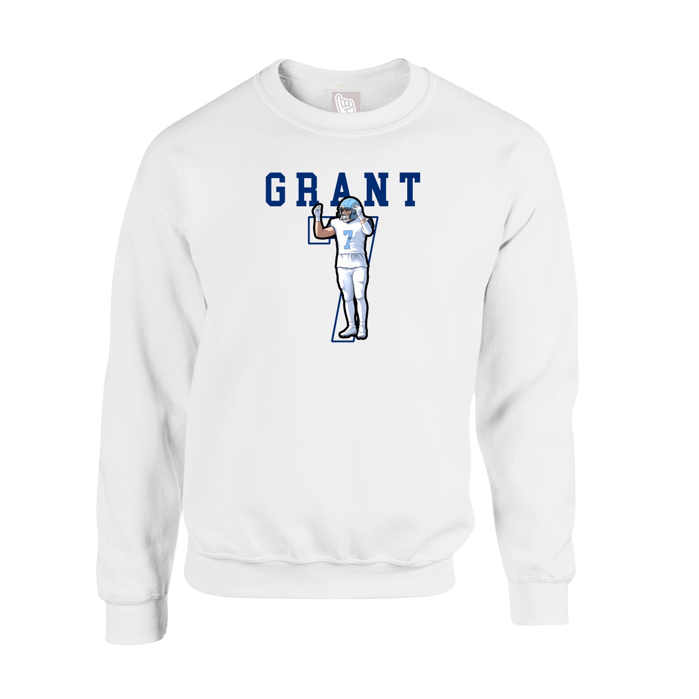 Fleece Crew — Shirsey in White
