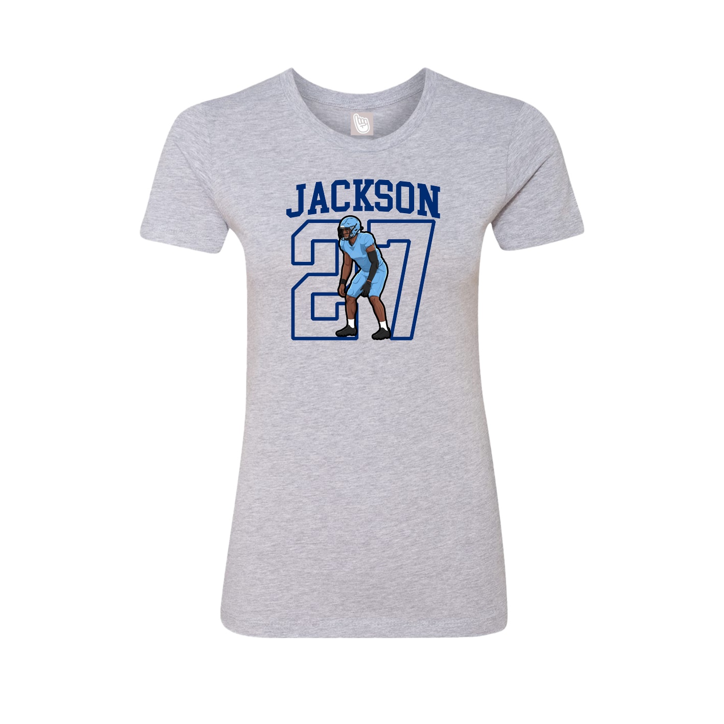 Fitted Women's Tee — Shirsey in Grey
