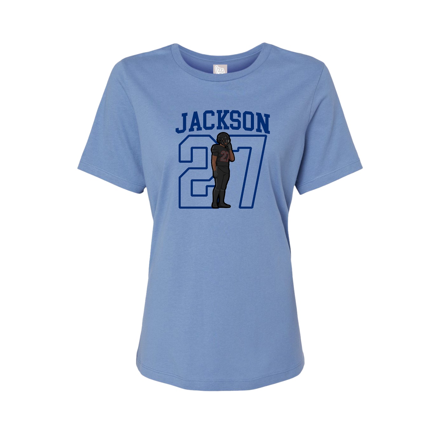 Fitted Women's Tee — Shirsey in Powder Blue