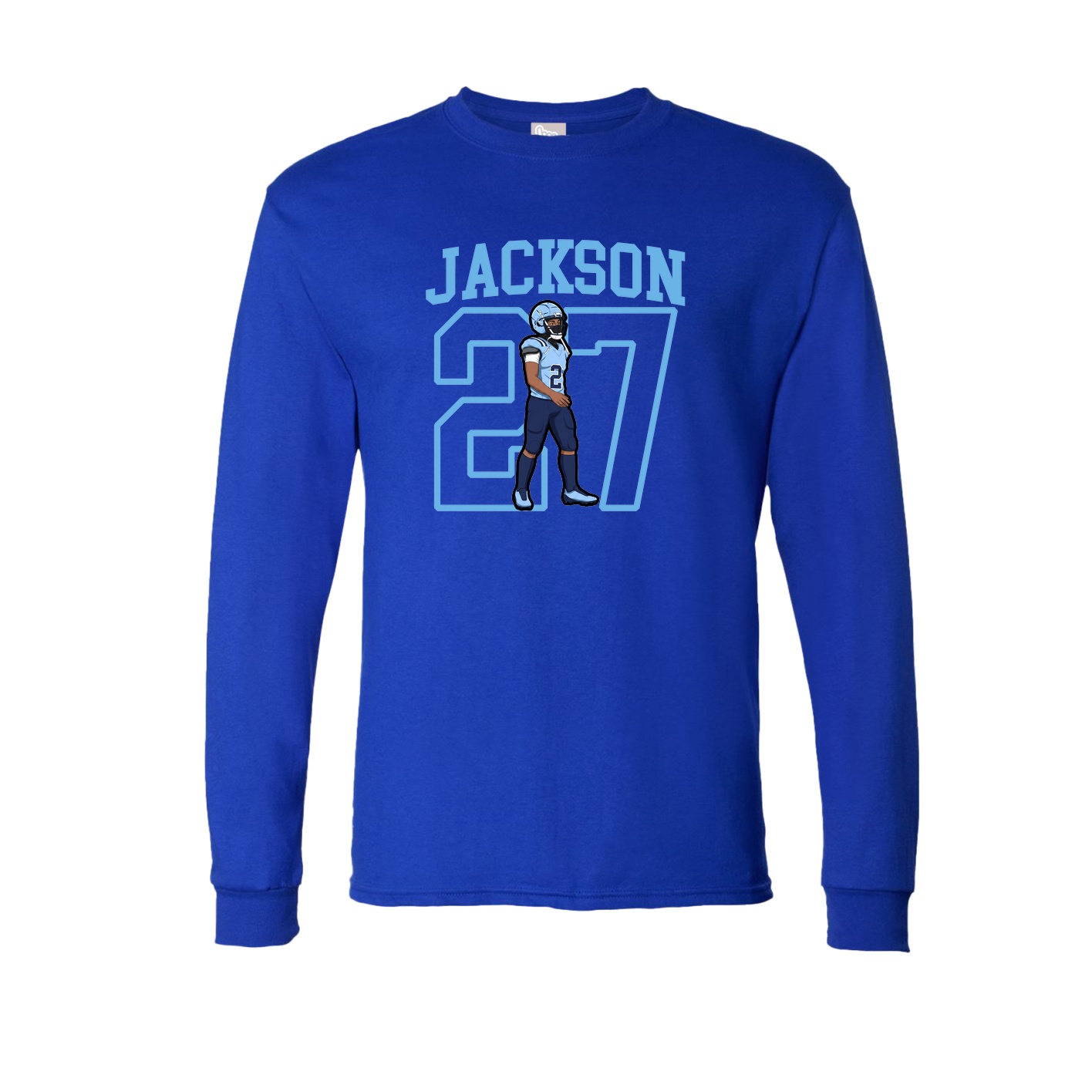 Long Sleeve Tee — Shirsey in Royal