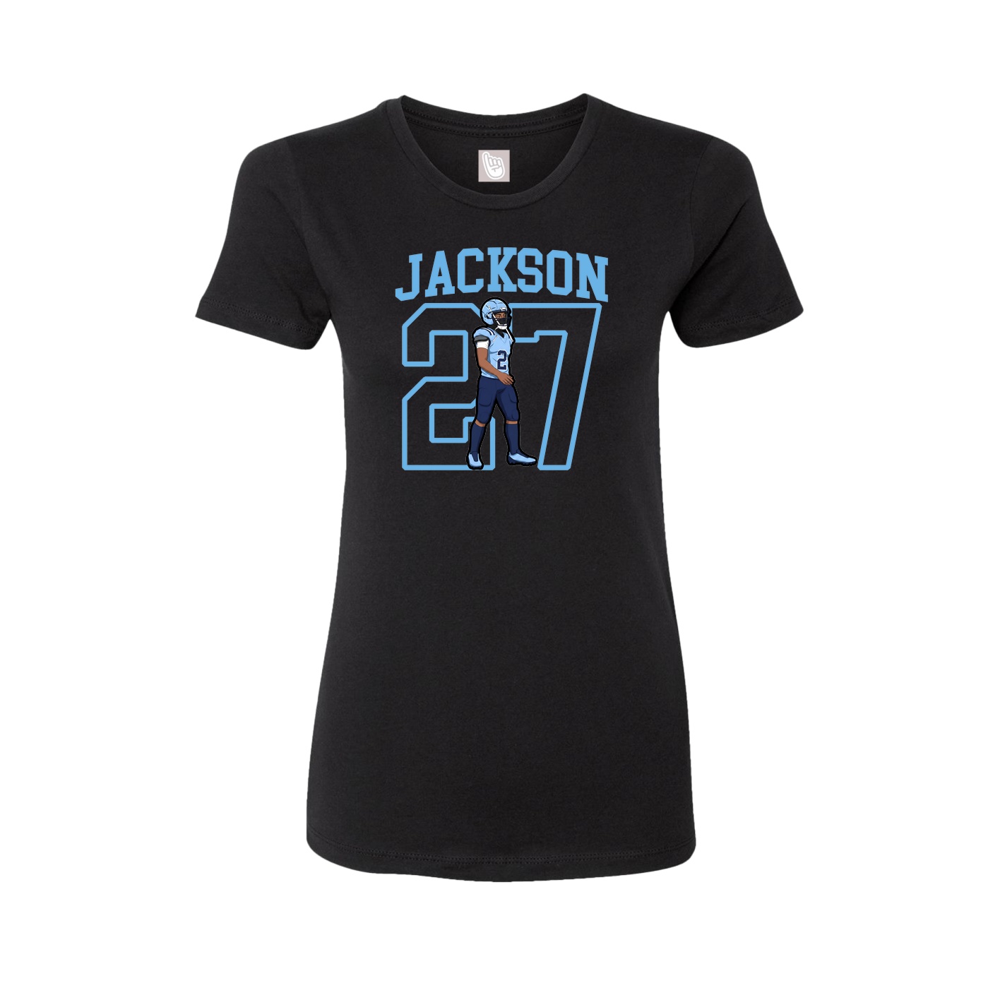 Fitted Women's Tee — Shirsey in Black