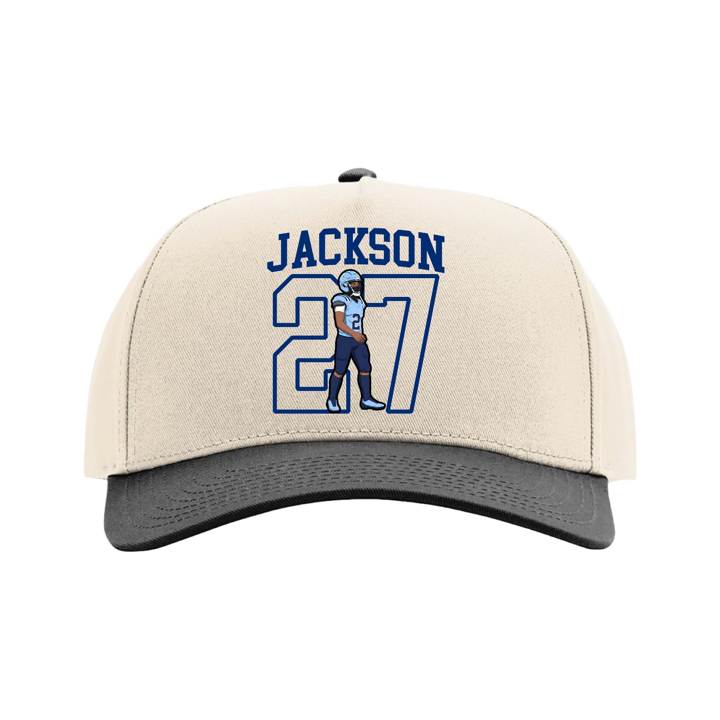 Full Fabric Five-Panel Champ Cap