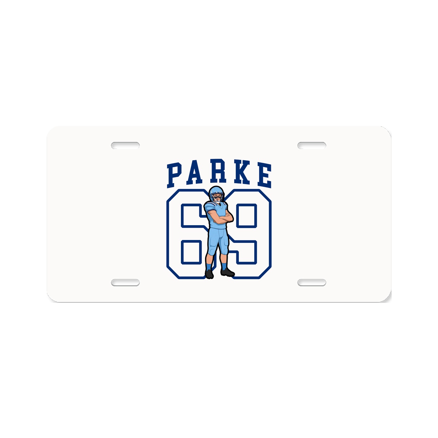 License Plate — Shirsey in Classic