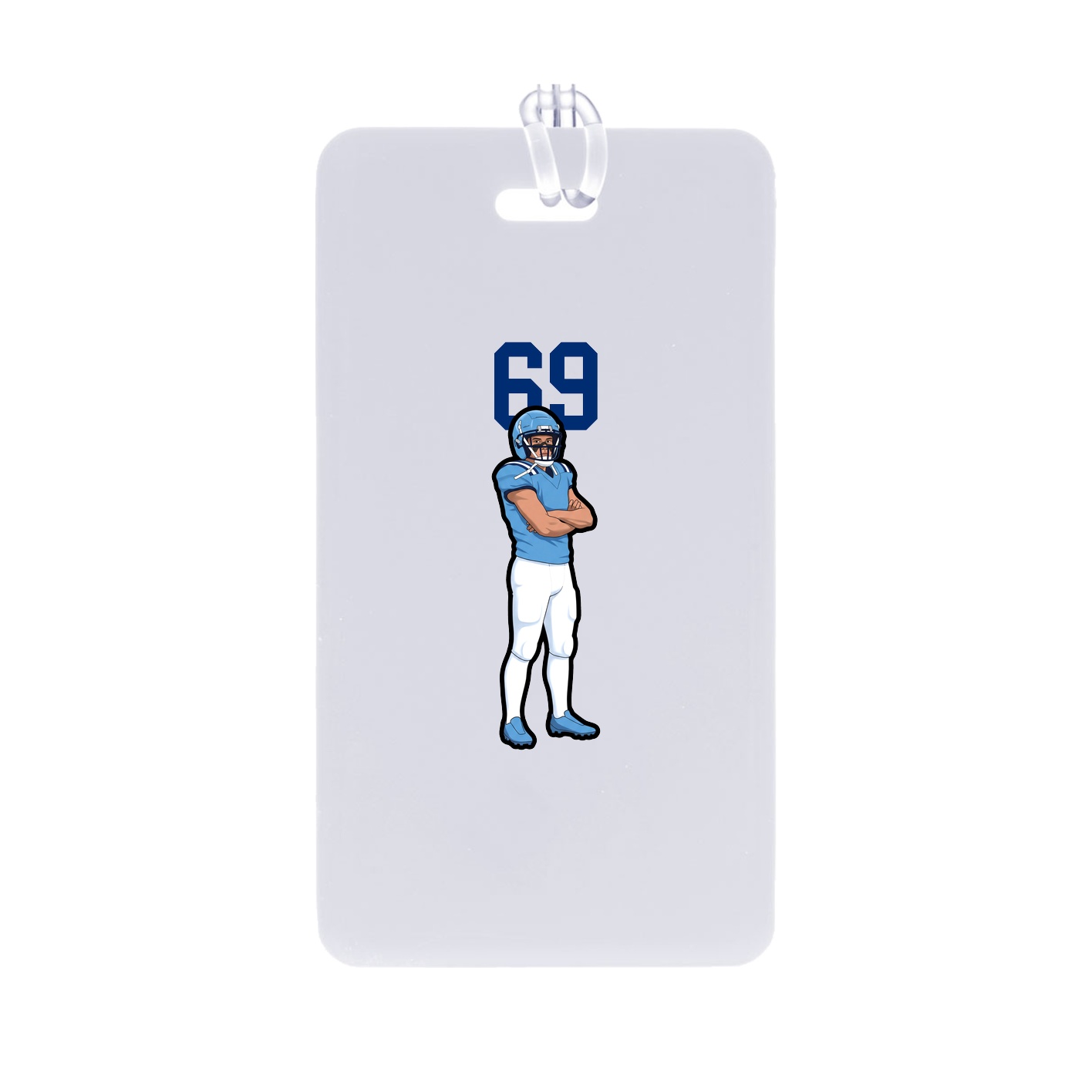 Bag Tag — Number Top in Classic