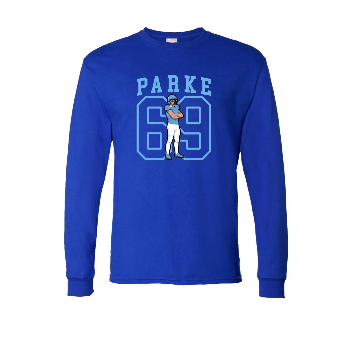 Long Sleeve Tee — Shirsey in Royal