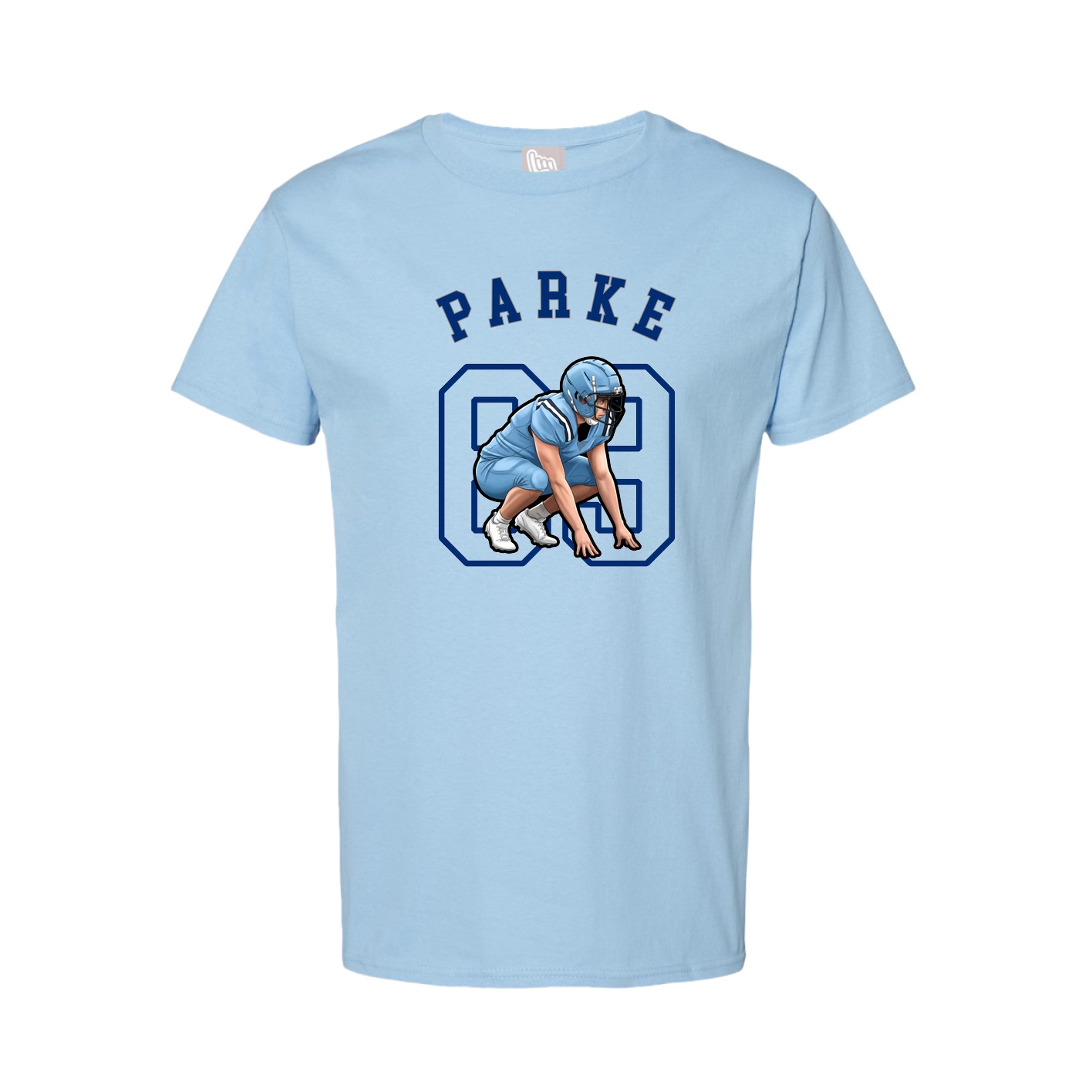 Youth Tee — Shirsey Arch in Light Blue