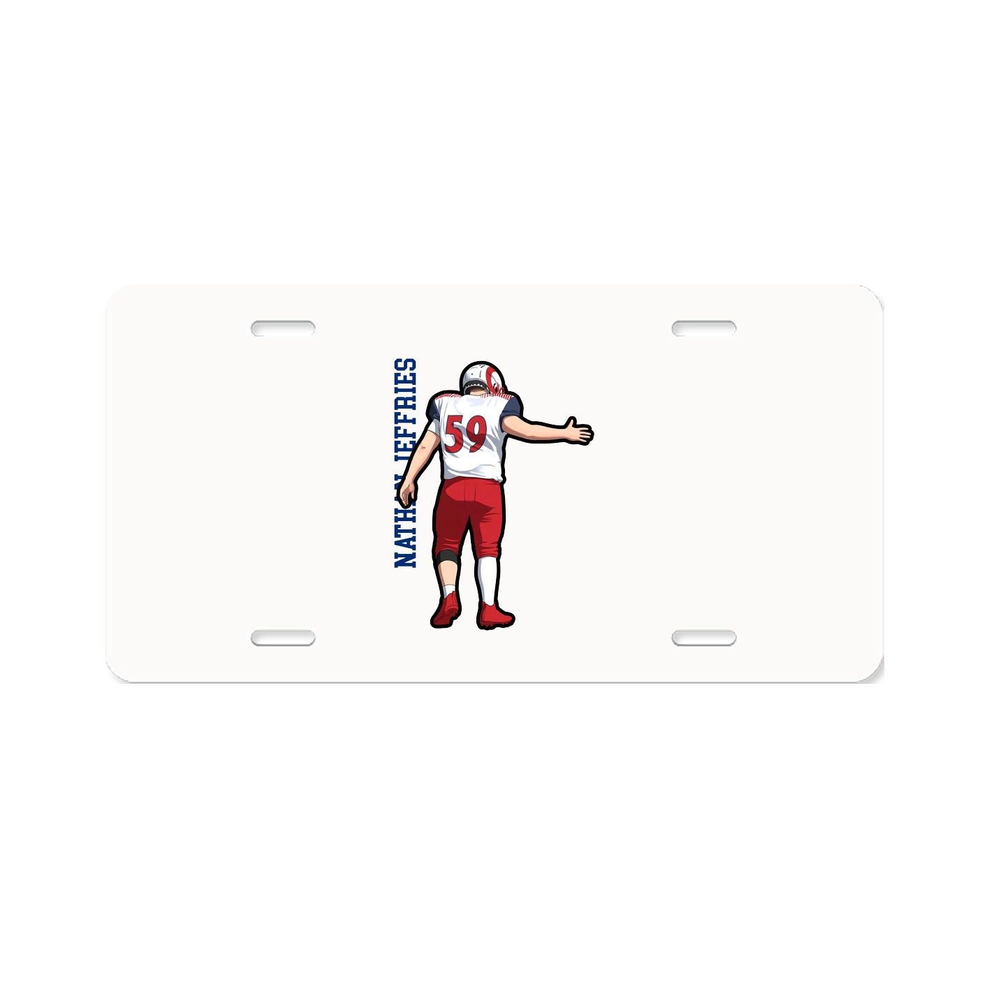 Aluminum License Plate
