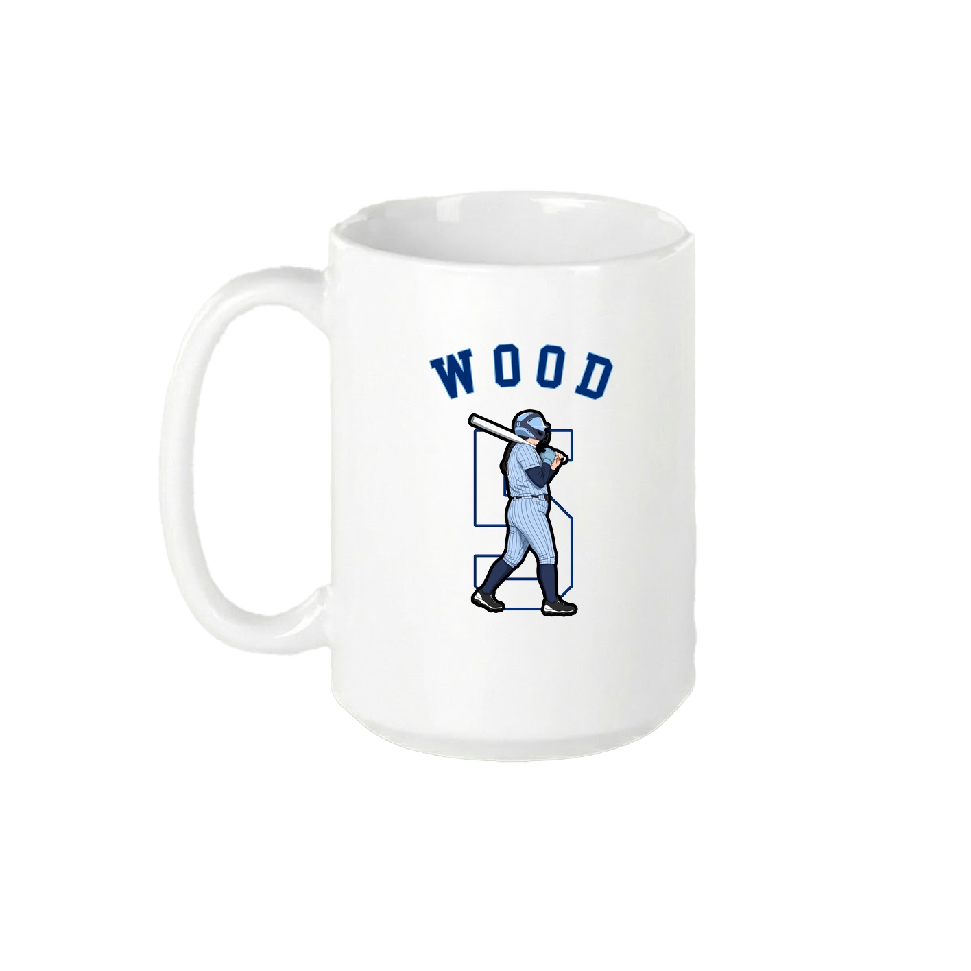 15oz Coffee Mug — Shirsey Arch in White