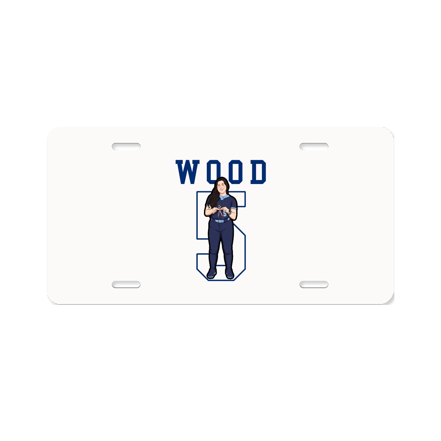 License Plate — Shirsey in Classic