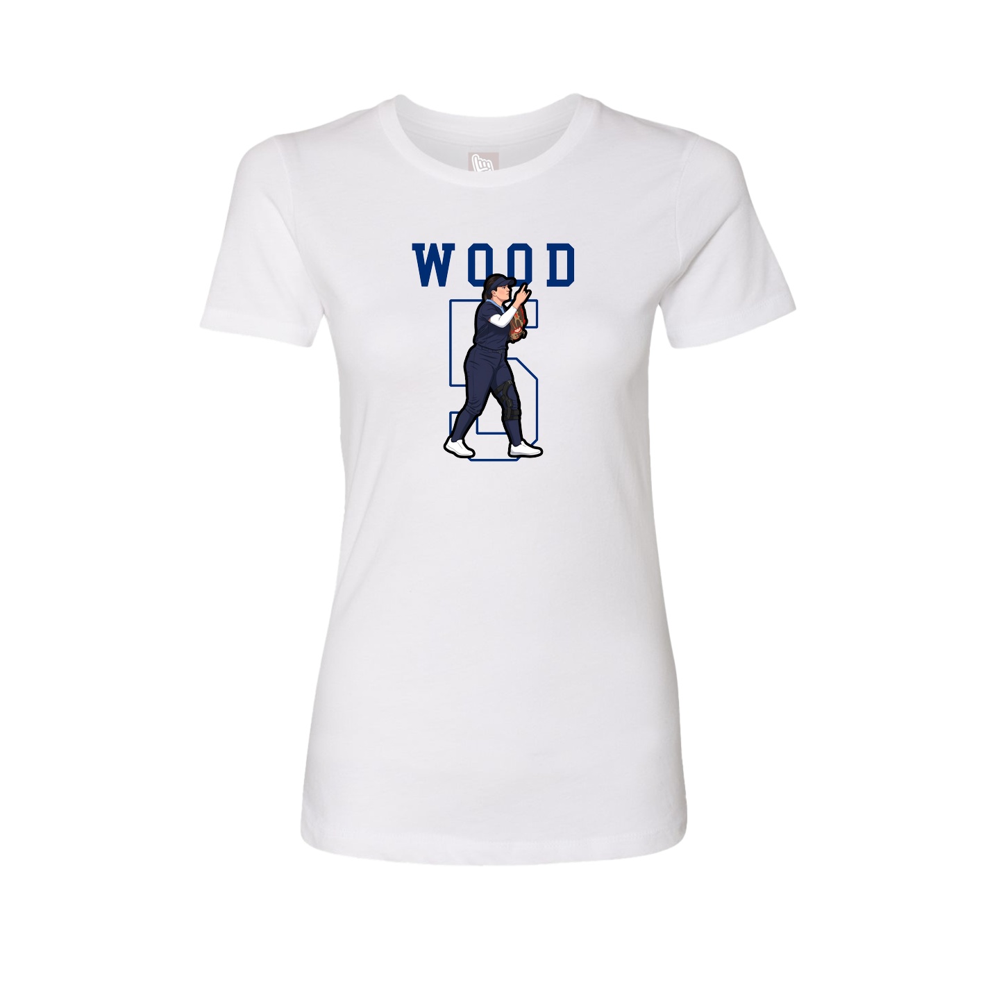 Fitted Women's Tee — Shirsey in White