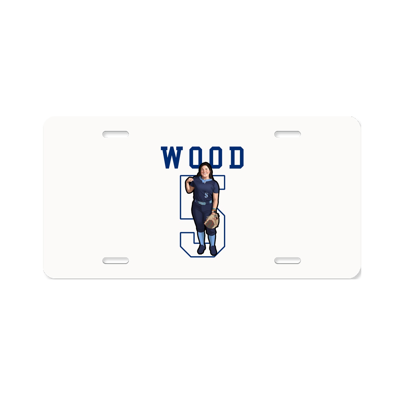 License Plate — Shirsey in Classic
